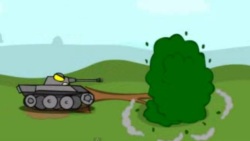 Злые танки. Angry tanks.